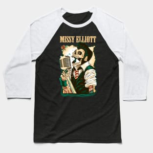 MISSY ELLIOTT RAPPER Baseball T-Shirt